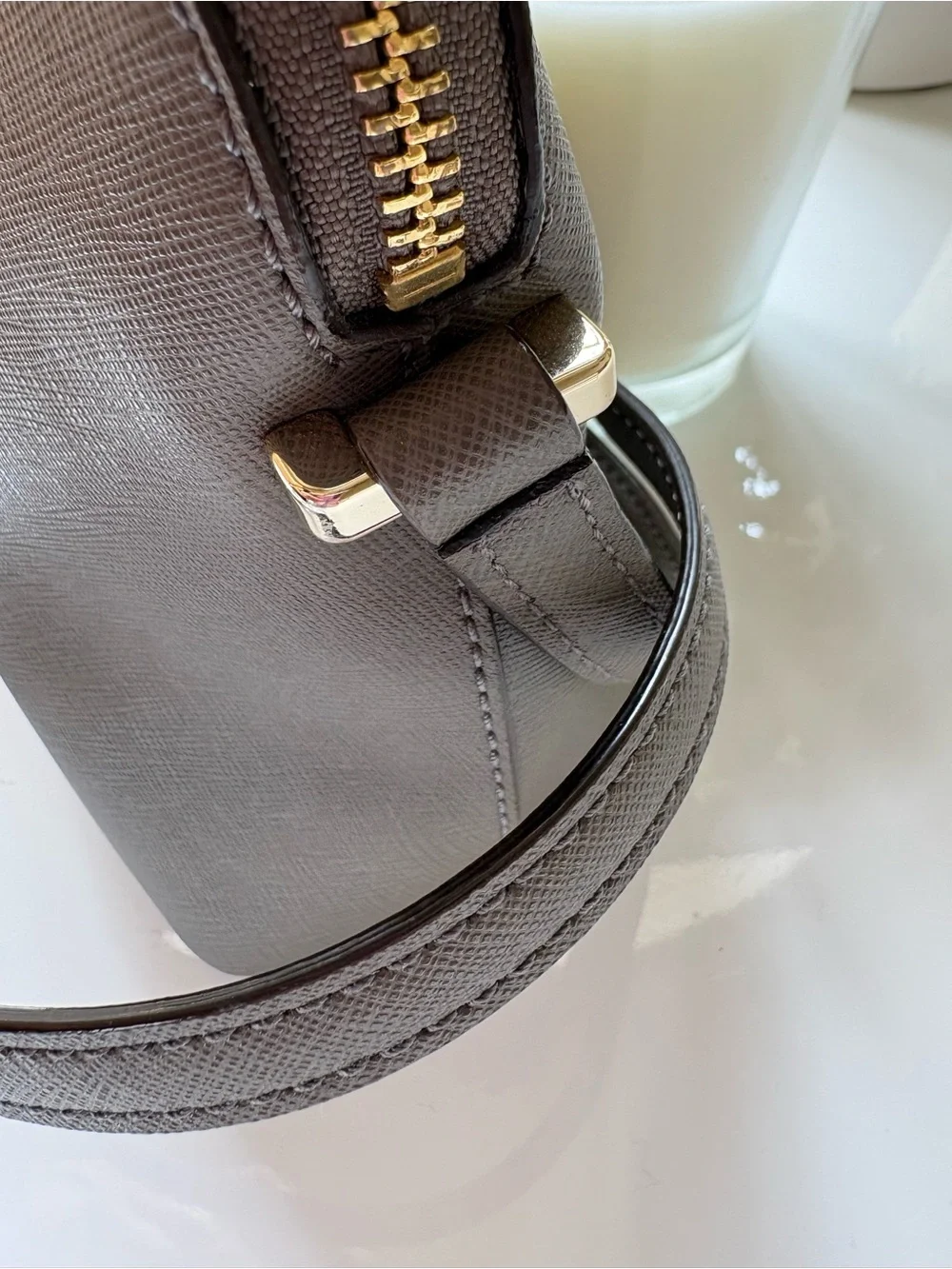 Kate Spade Cedar Street Mandy Crossbody | Clock Tower Gray Taupe | NWOT Boutique